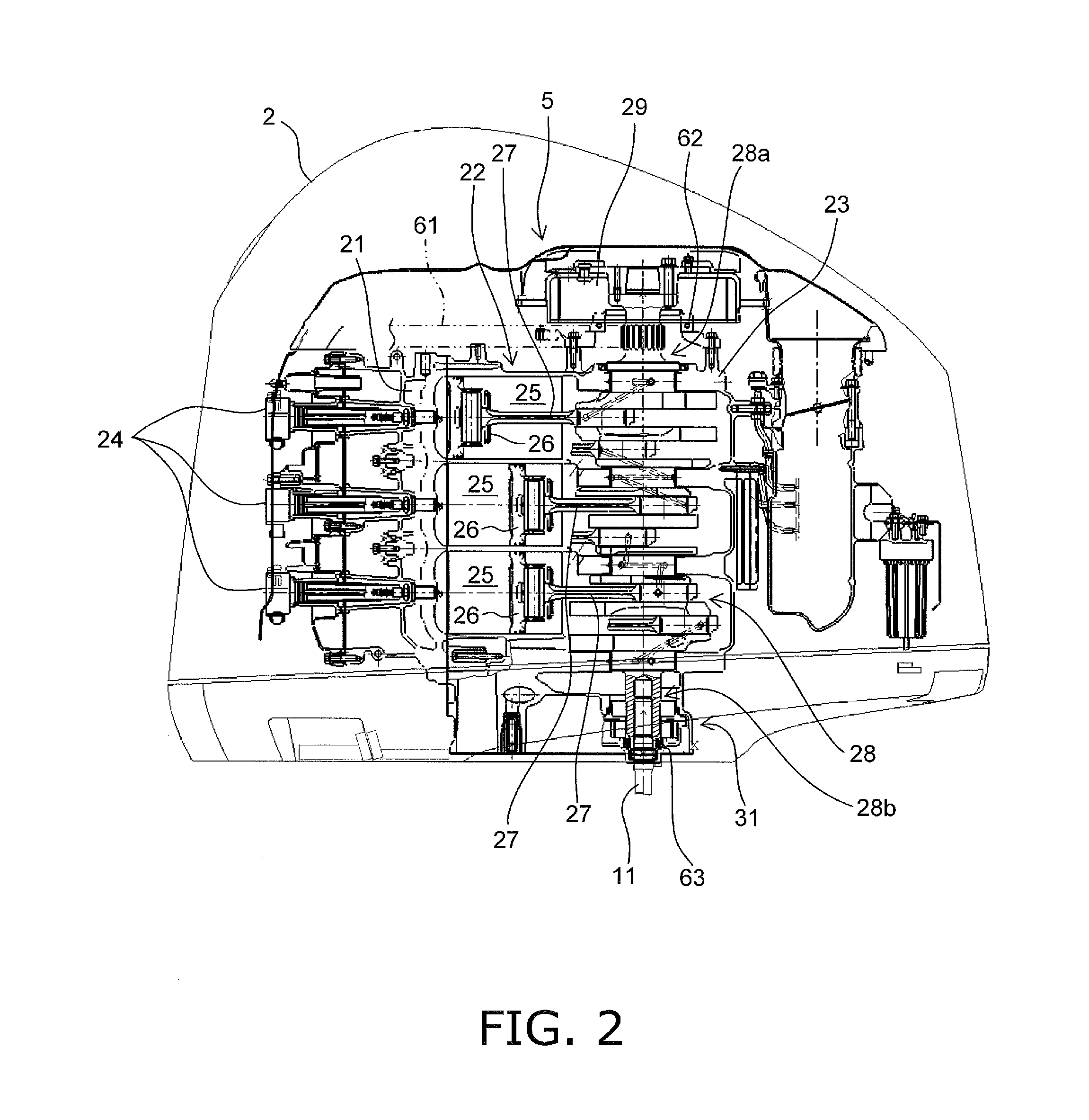 Marine propulsion device