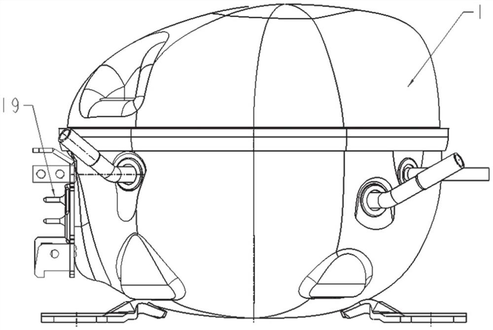 Single-stage reciprocating piston compressor for mixed refrigerant