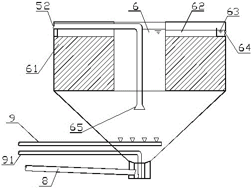 Technique for deeply purifying urban sewage