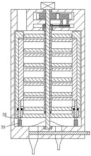 Fertilizer stirring equipment for agricultural production