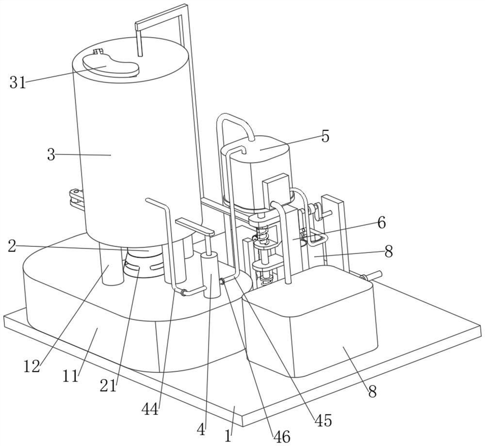 Energy-saving incinerator special for chemical industry