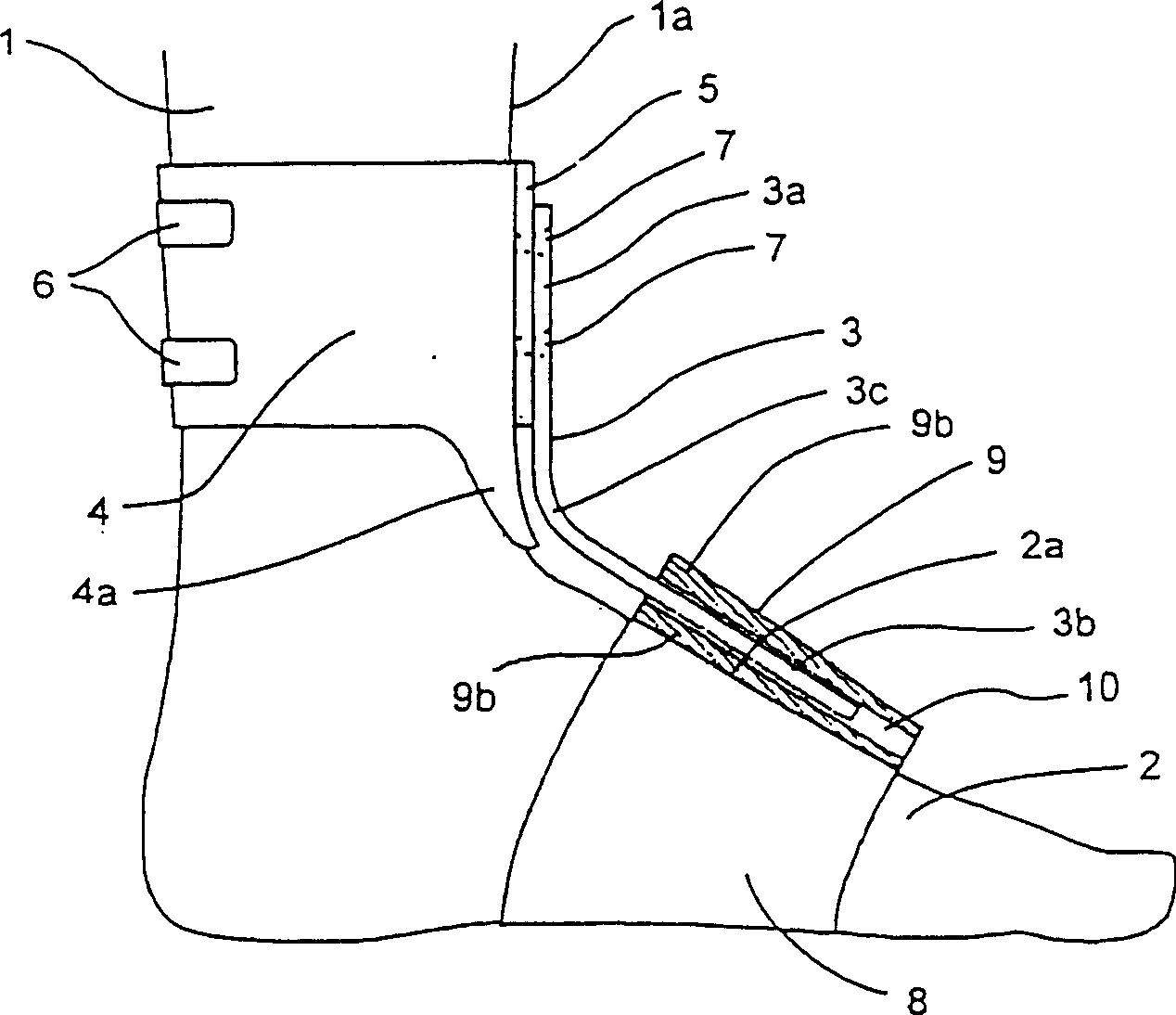 Device for drop foot