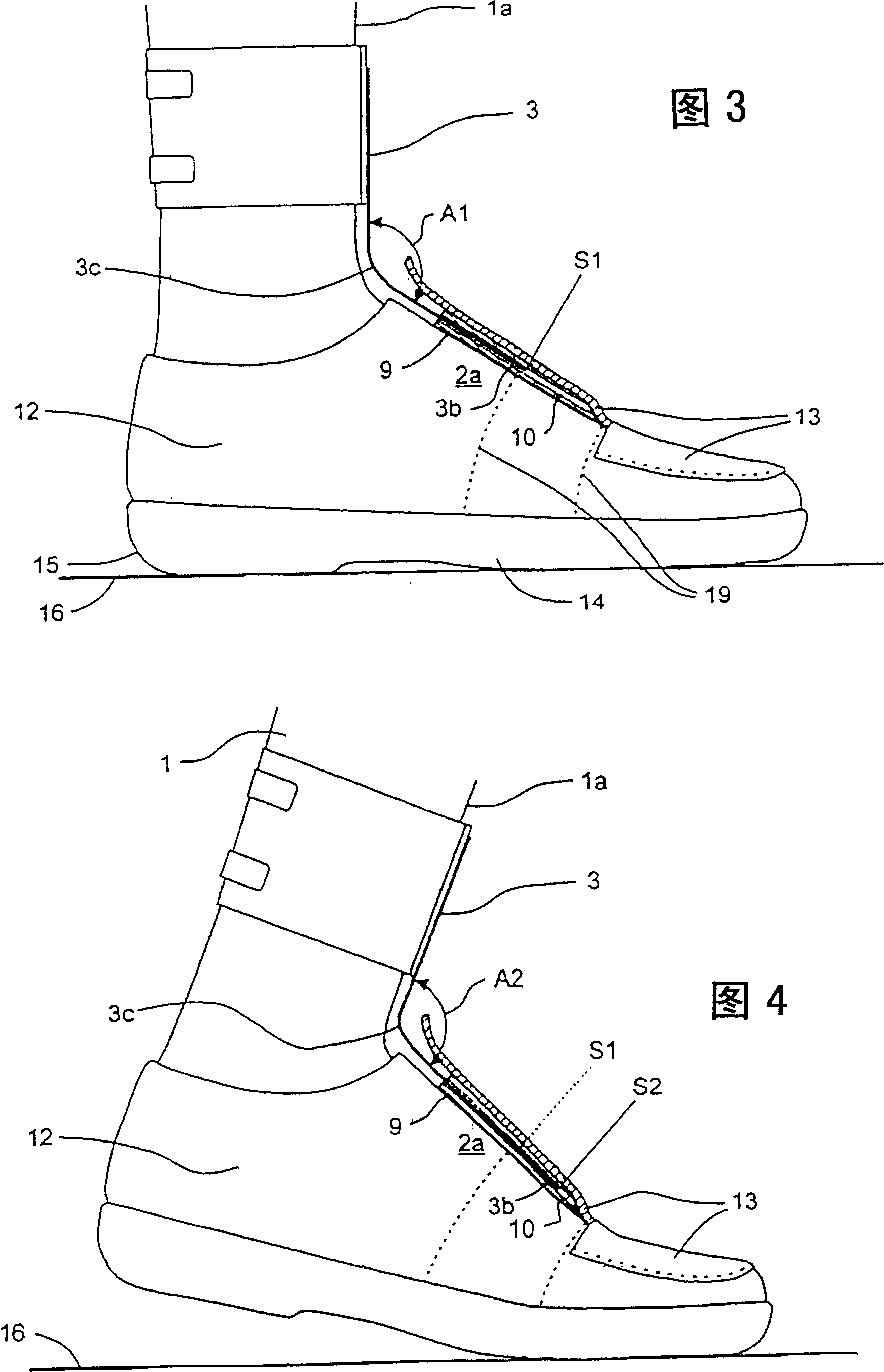 Device for drop foot