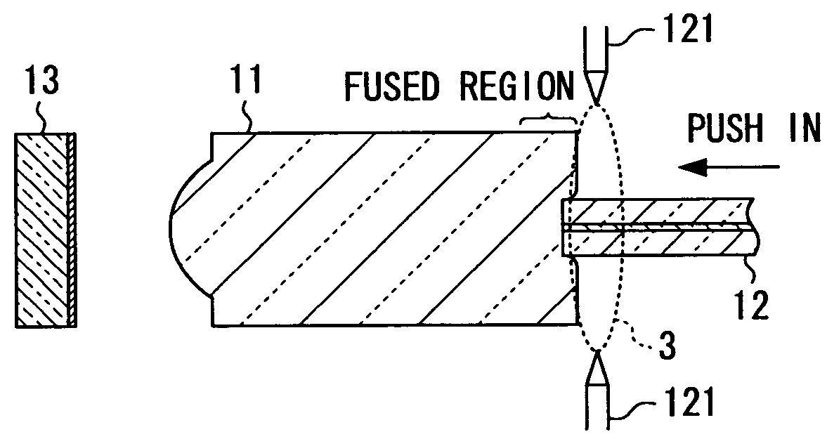 Optical device and fabrication method and apparatus for the same