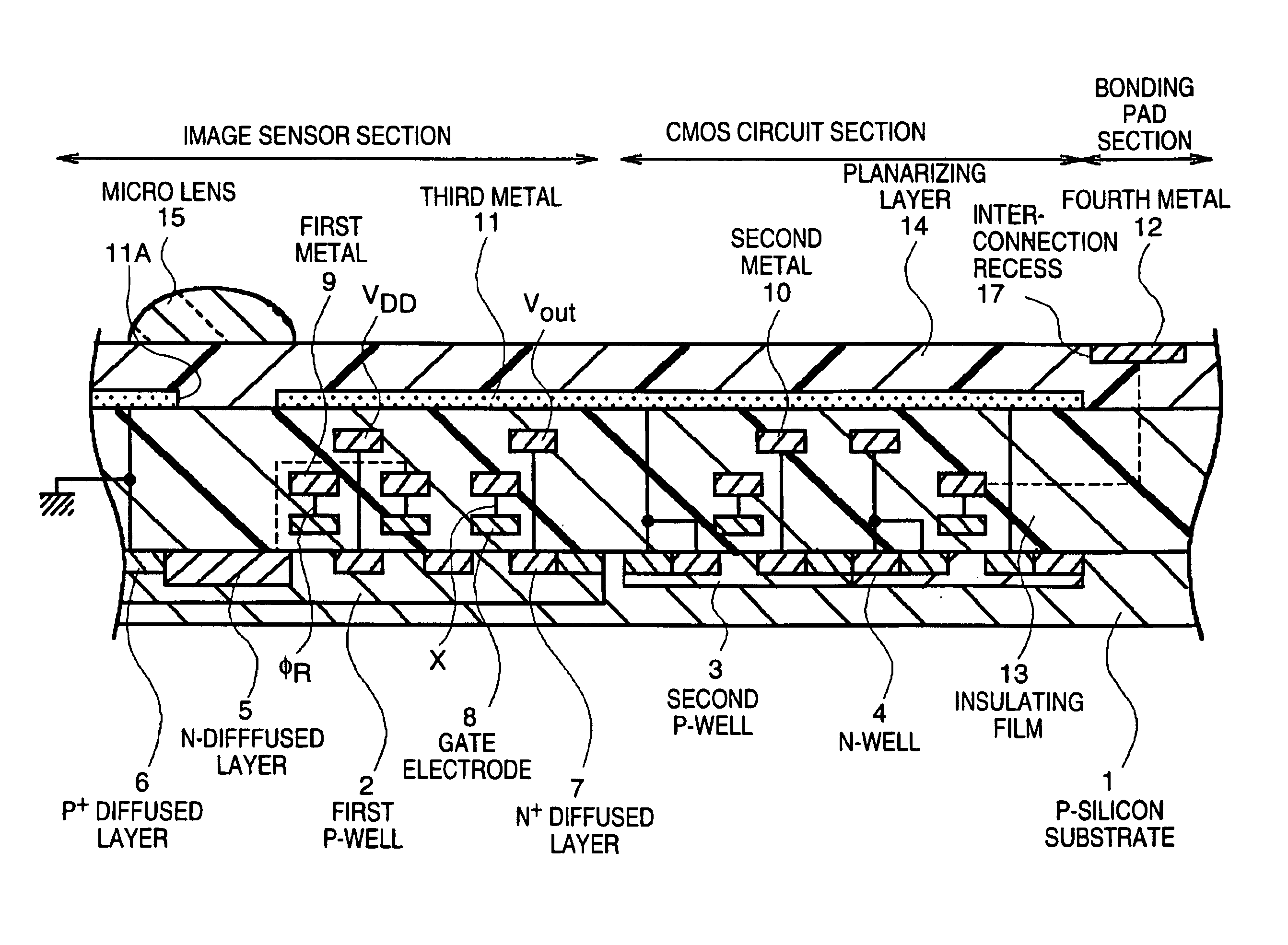 Solid state image sensor and method for fabricating the same