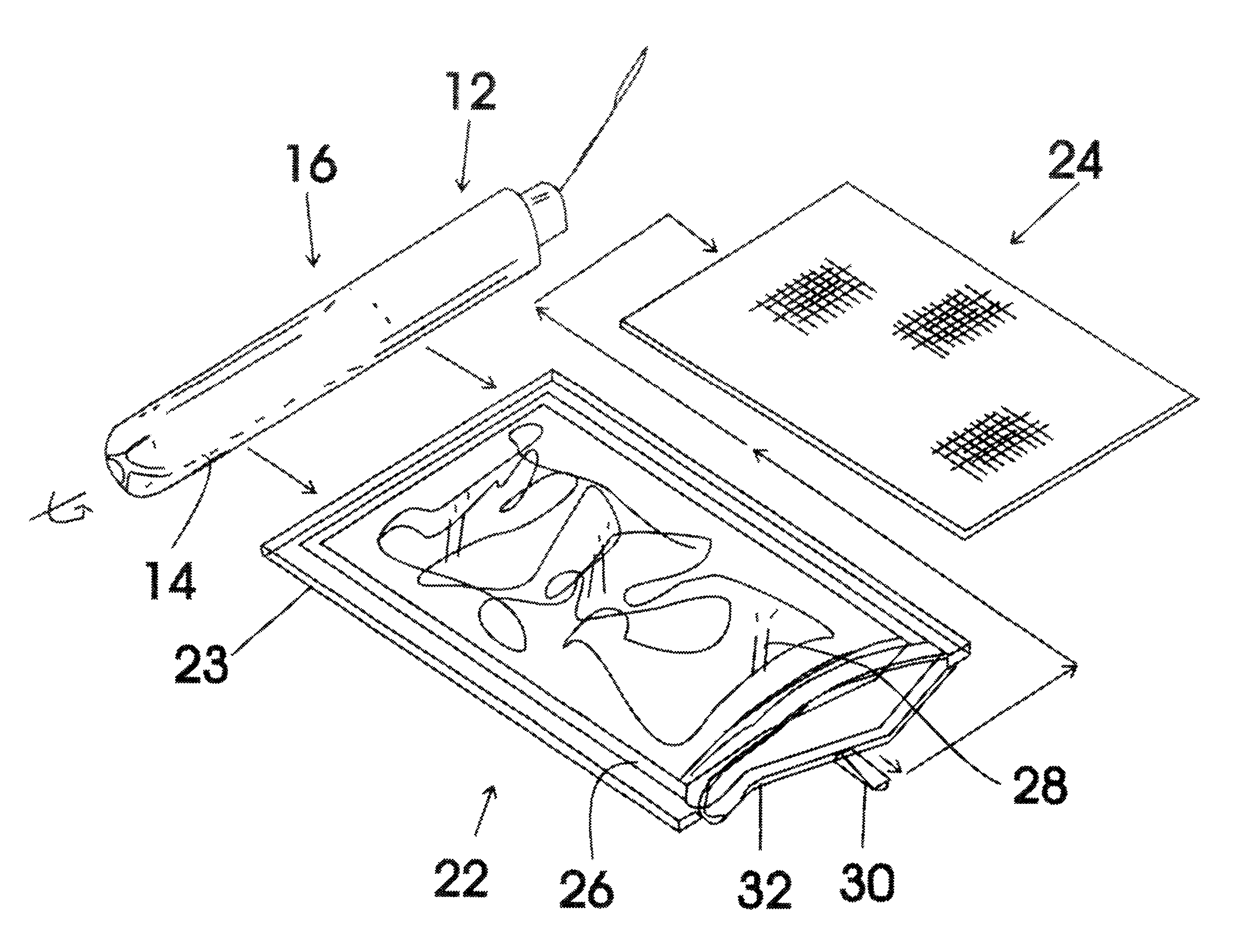 Tampon assembly with detachable cleansing towelette packet