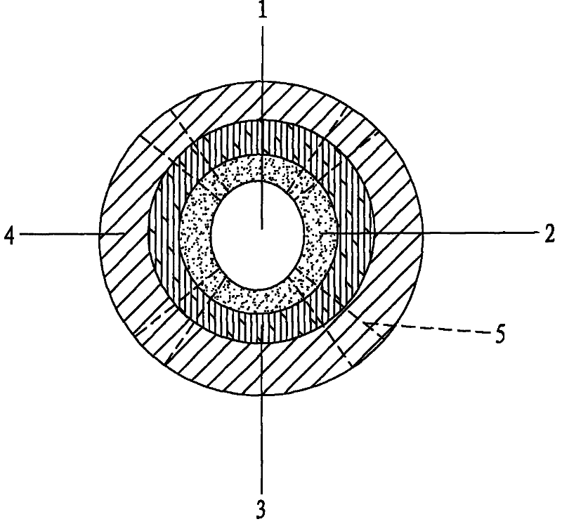 Multiple-effect biological solid catalyst used for reclaimed water treatment and the preparation method thereof