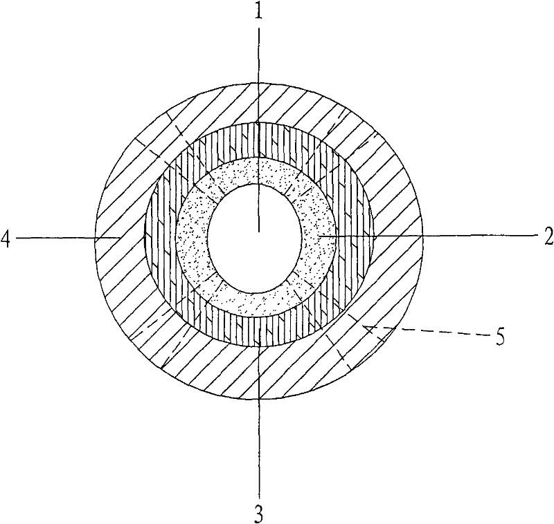 Multiple-effect biological solid catalyst used for reclaimed water treatment and the preparation method thereof