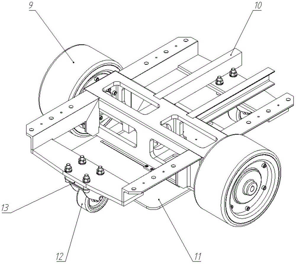 Dish sending robot