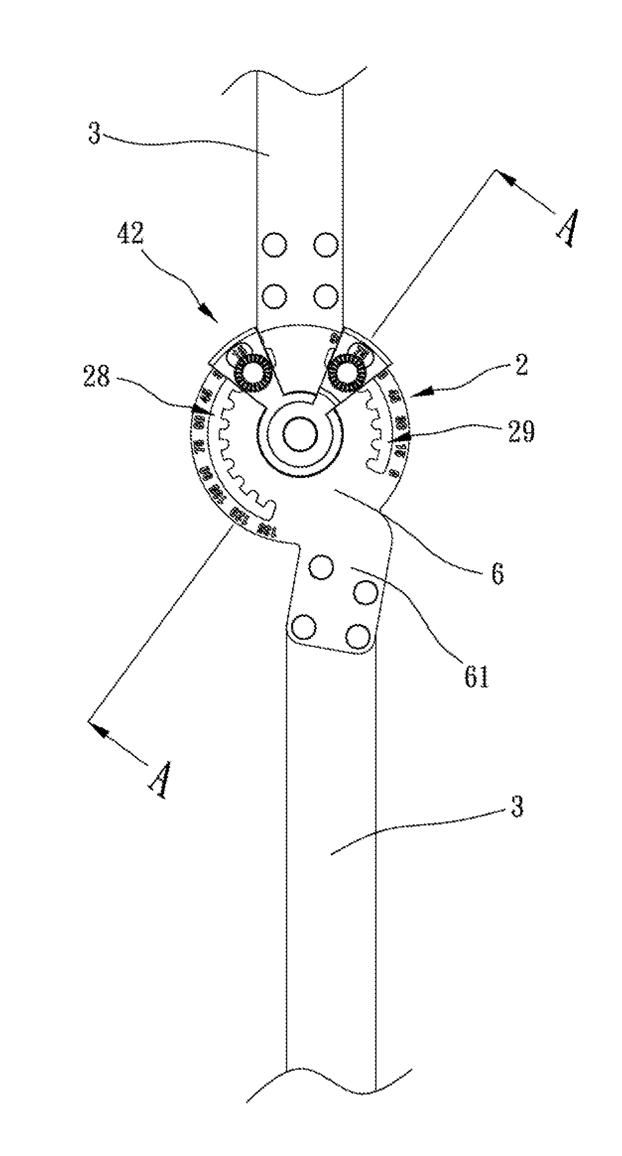 Joint support adjustable device