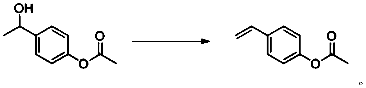 Preparation method of p-acetoxystyrene