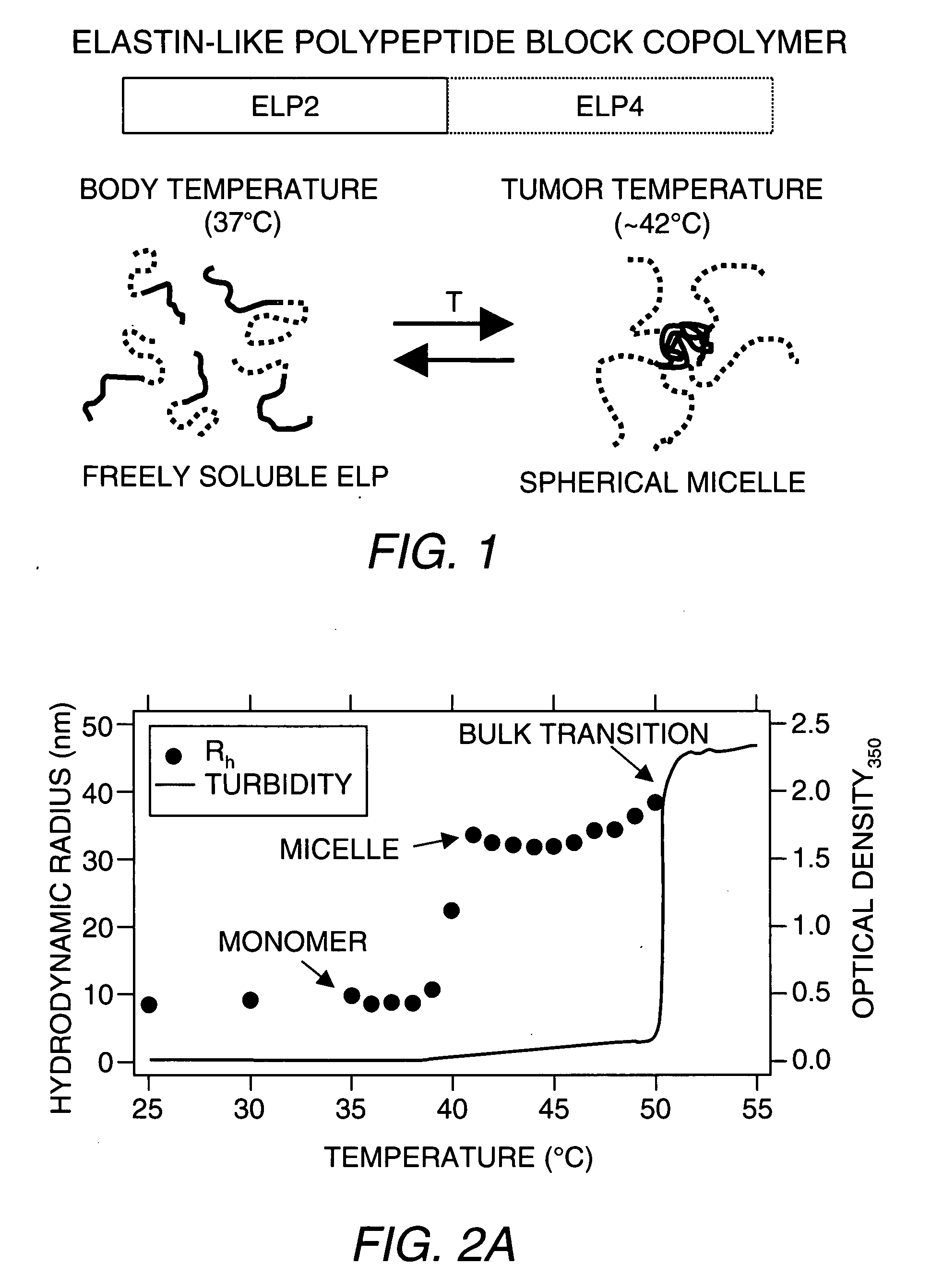 Drug delivery with stimulus responsive biopolymers