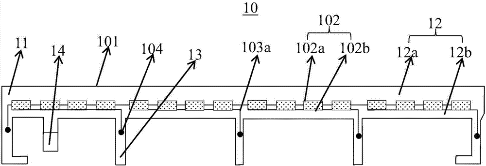 LED lamp strip, backlight module and display device