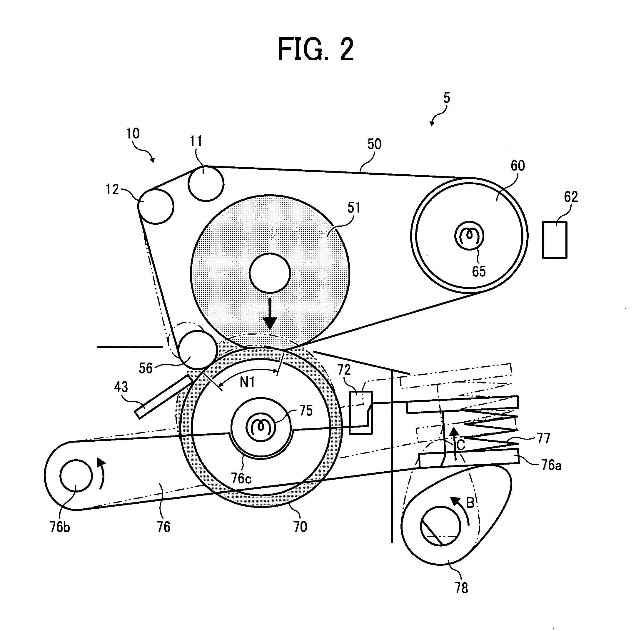 Belt driving device, fixing device, and image forming apparatus