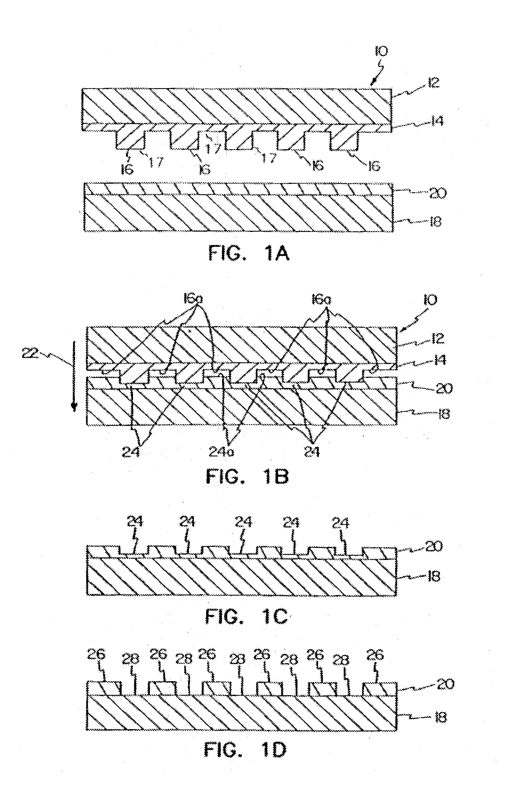 Release surfaces, particularly for use in nanoimprint lithography