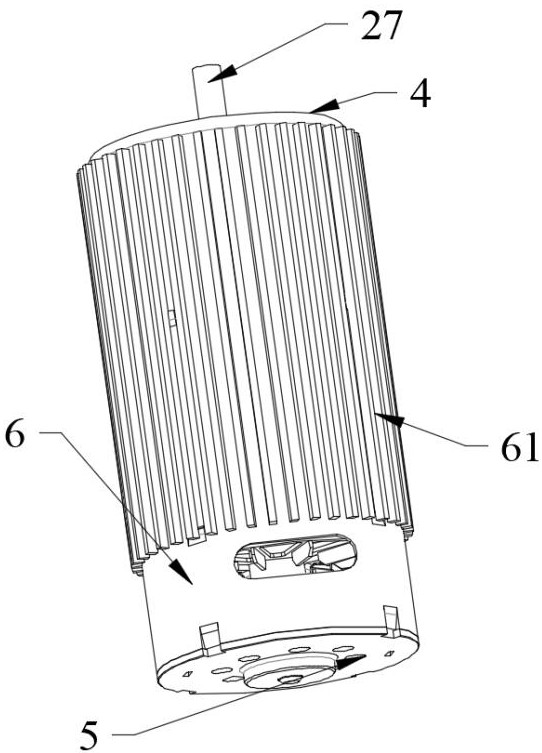 A drive device for a vertical mill