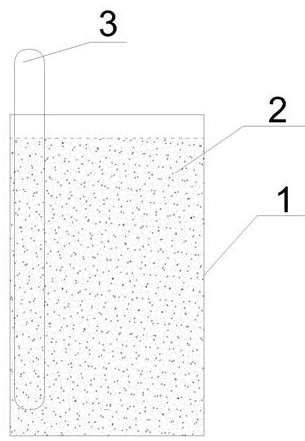 Liquid anode and method for enriching and separating anions in water body