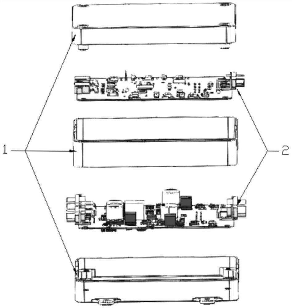 ECU (Electronic Control Unit) controller of oil-driven direct-driven unmanned aerial vehicle