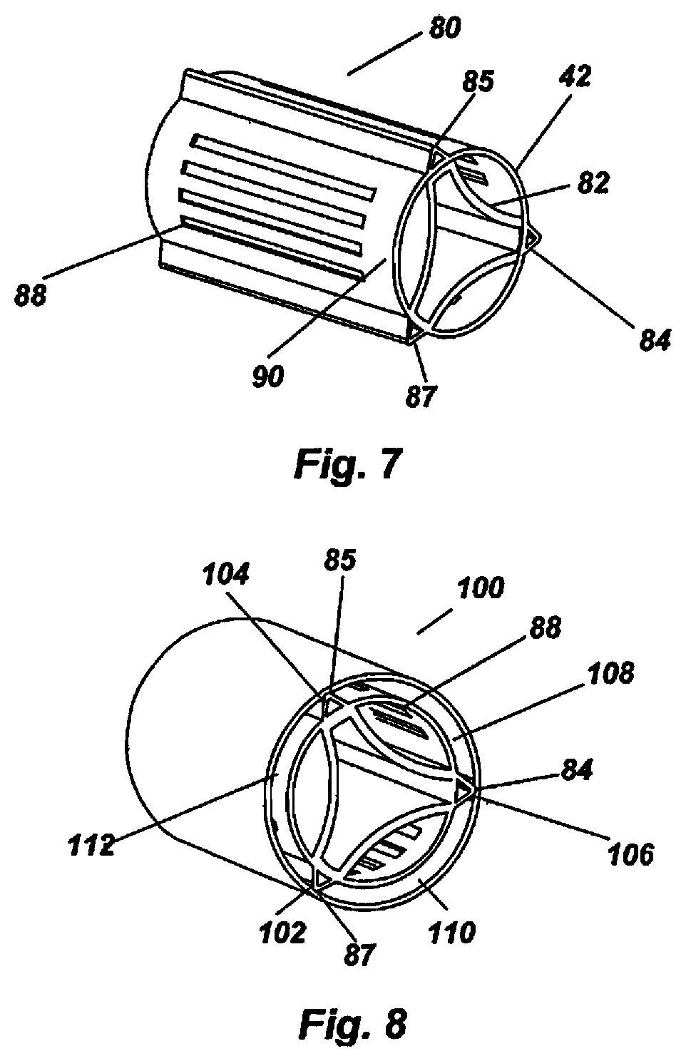 Inline high frequency fiber silencer