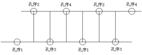 Method for reinforcing existing pile foundation in collapsed loess area by slip casting