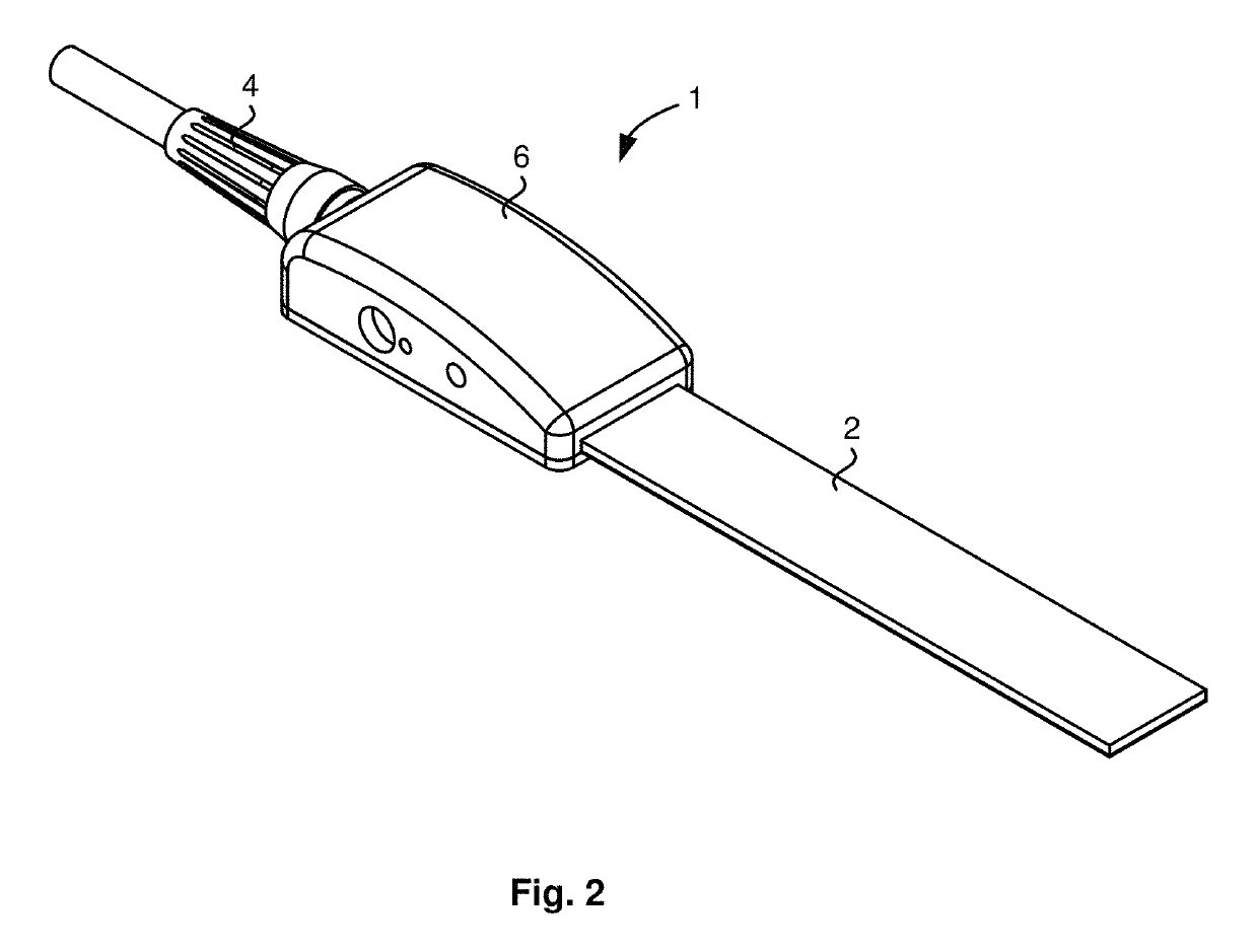 Ultrasonic phased array probe using PCB as matching layer