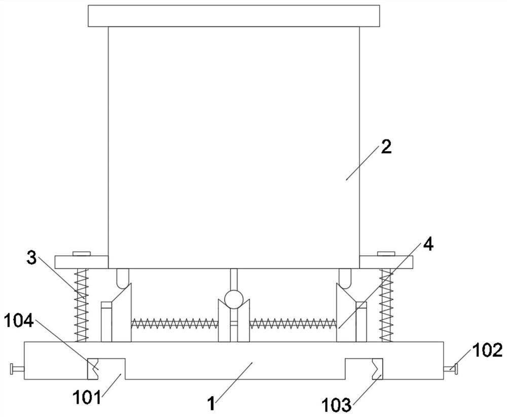 Chemical storage device with damping function based on chemical production