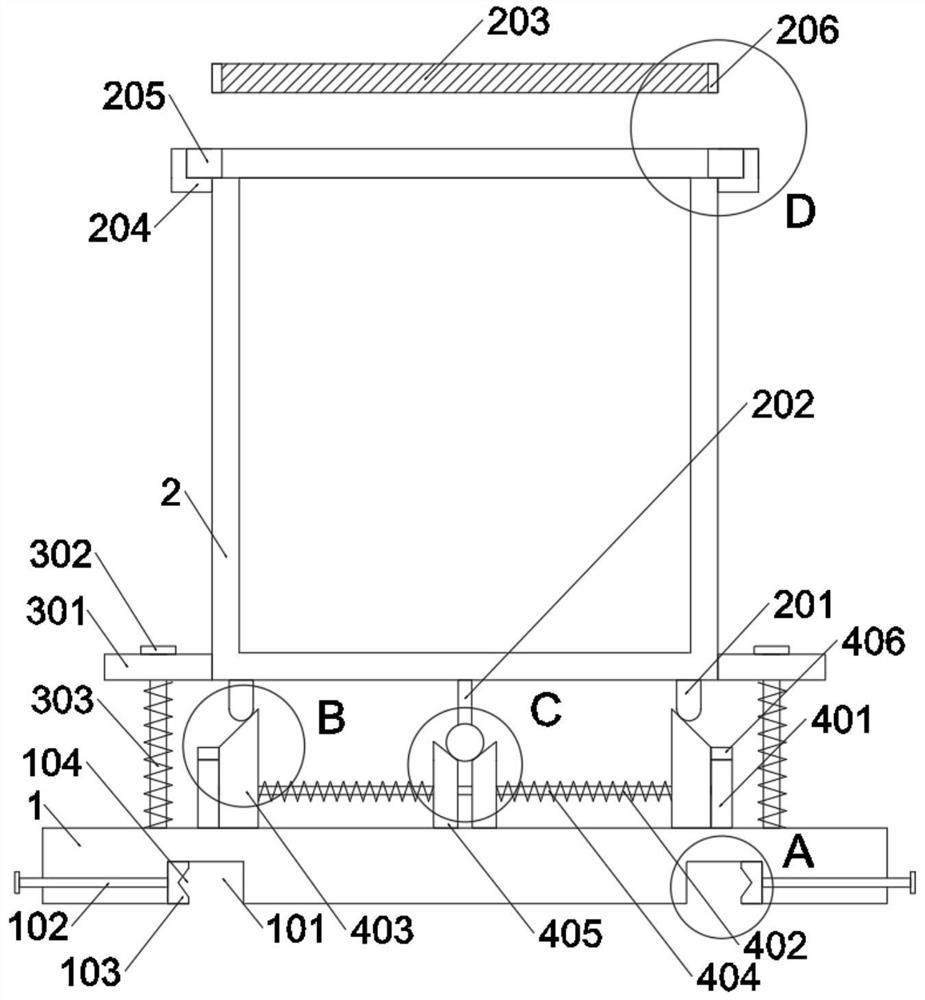 Chemical storage device with damping function based on chemical production