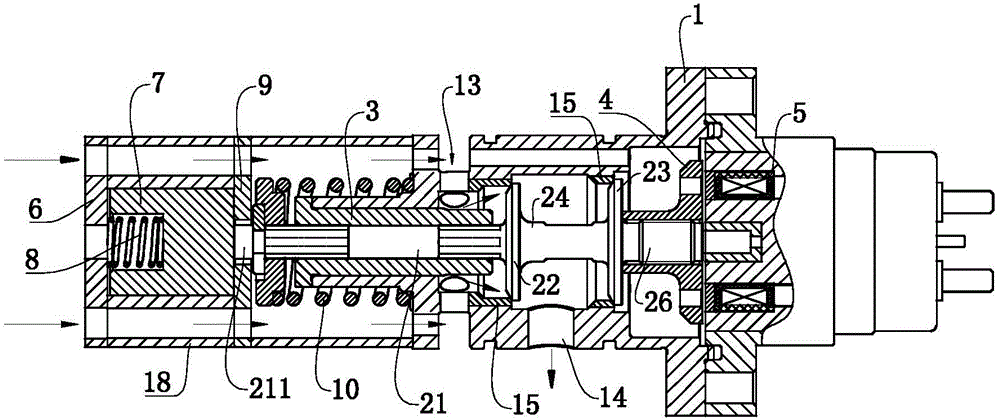 Gas injection valve with buffer mechanism