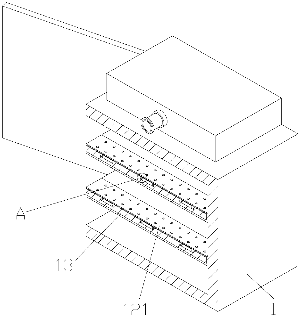 Cattle and sheep sperm drying oven