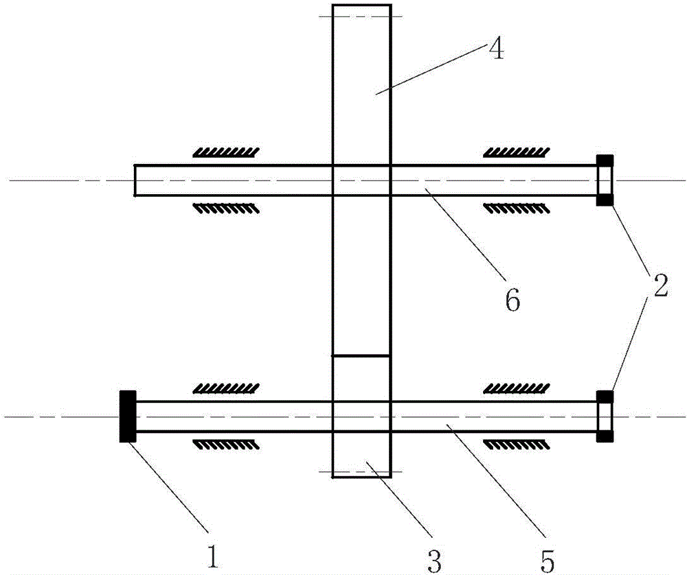 Method for measuring variable stiffness in process of gear mesh