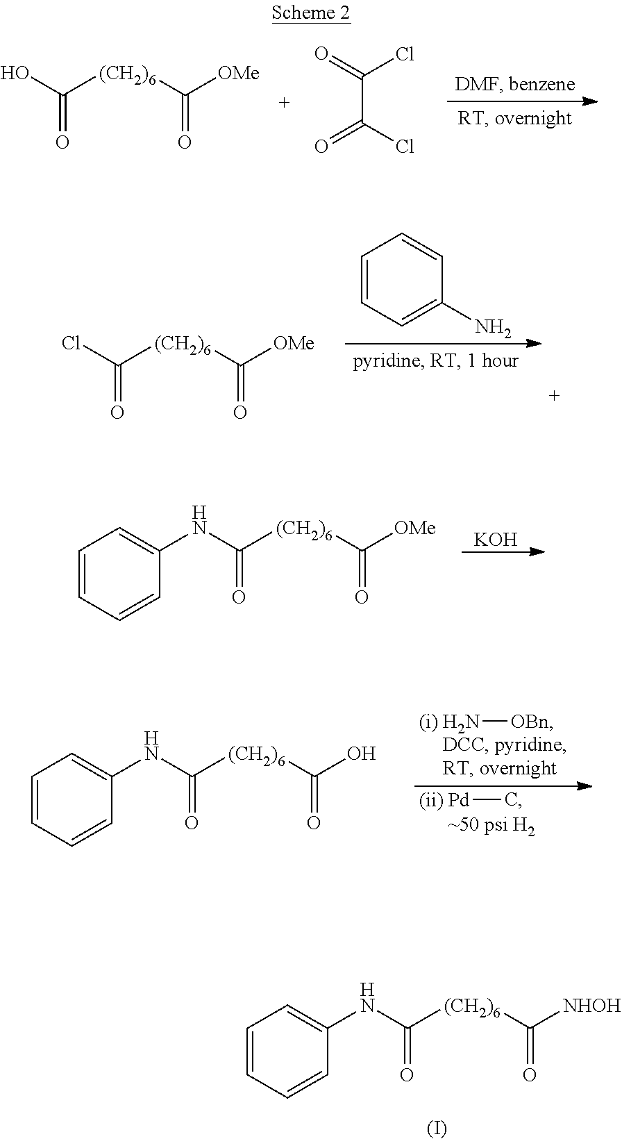 Process for the preparation of vorinostat