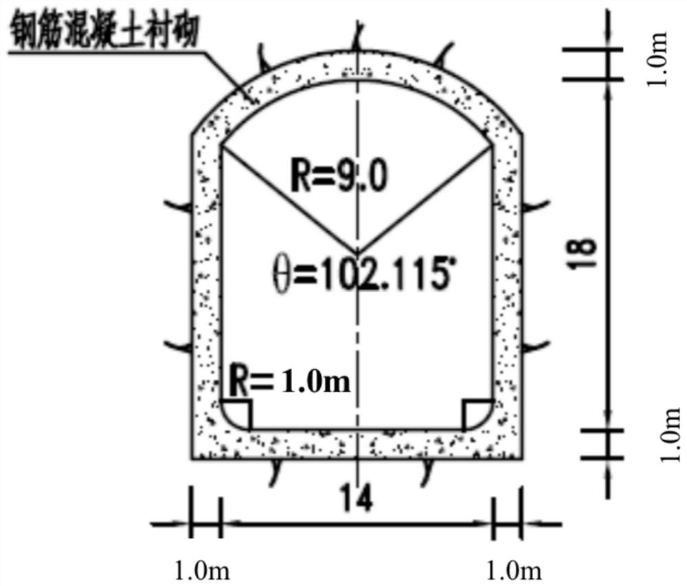 Optimal water temperature difference water cooling temperature control method for lining concrete with different strengths