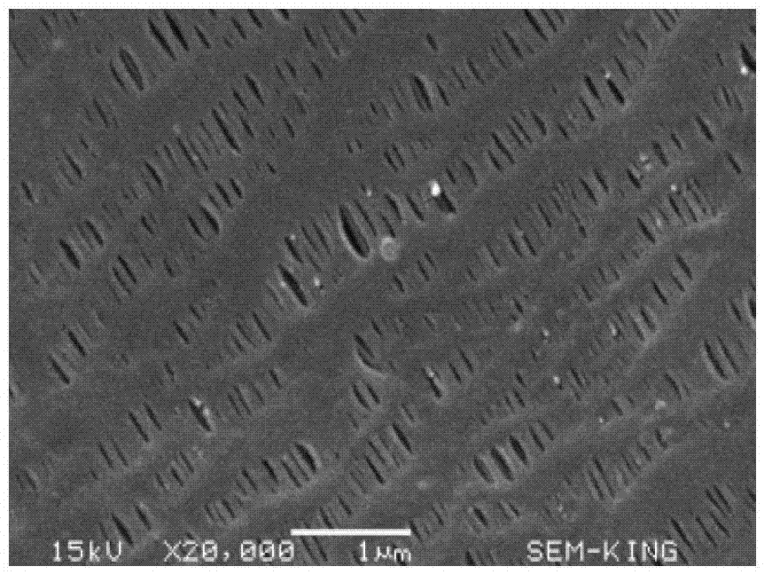 Lithium ion battery diaphragm with hydrophilic cross-linking surface layer and manufacture method of lithium ion battery diaphragm