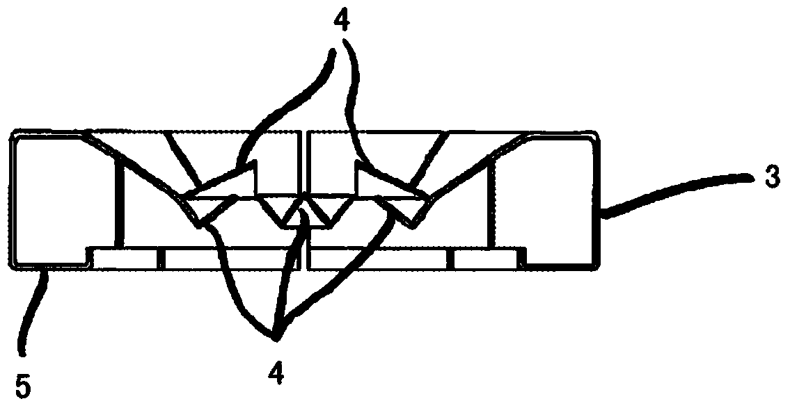 Elastic fastening device