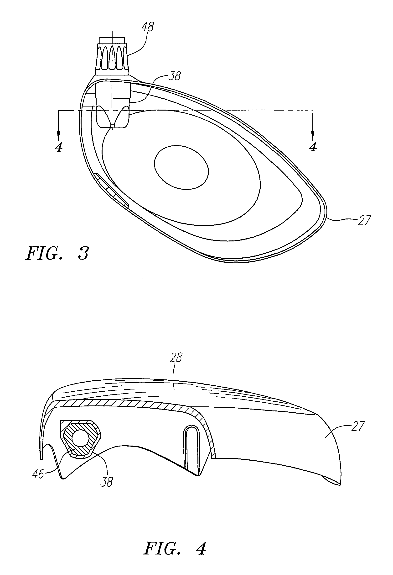 Golf club with removable components