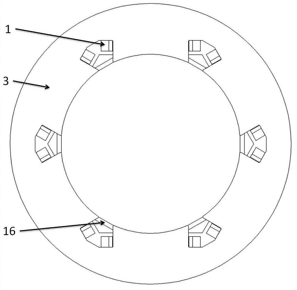 High-temperature superconducting motor