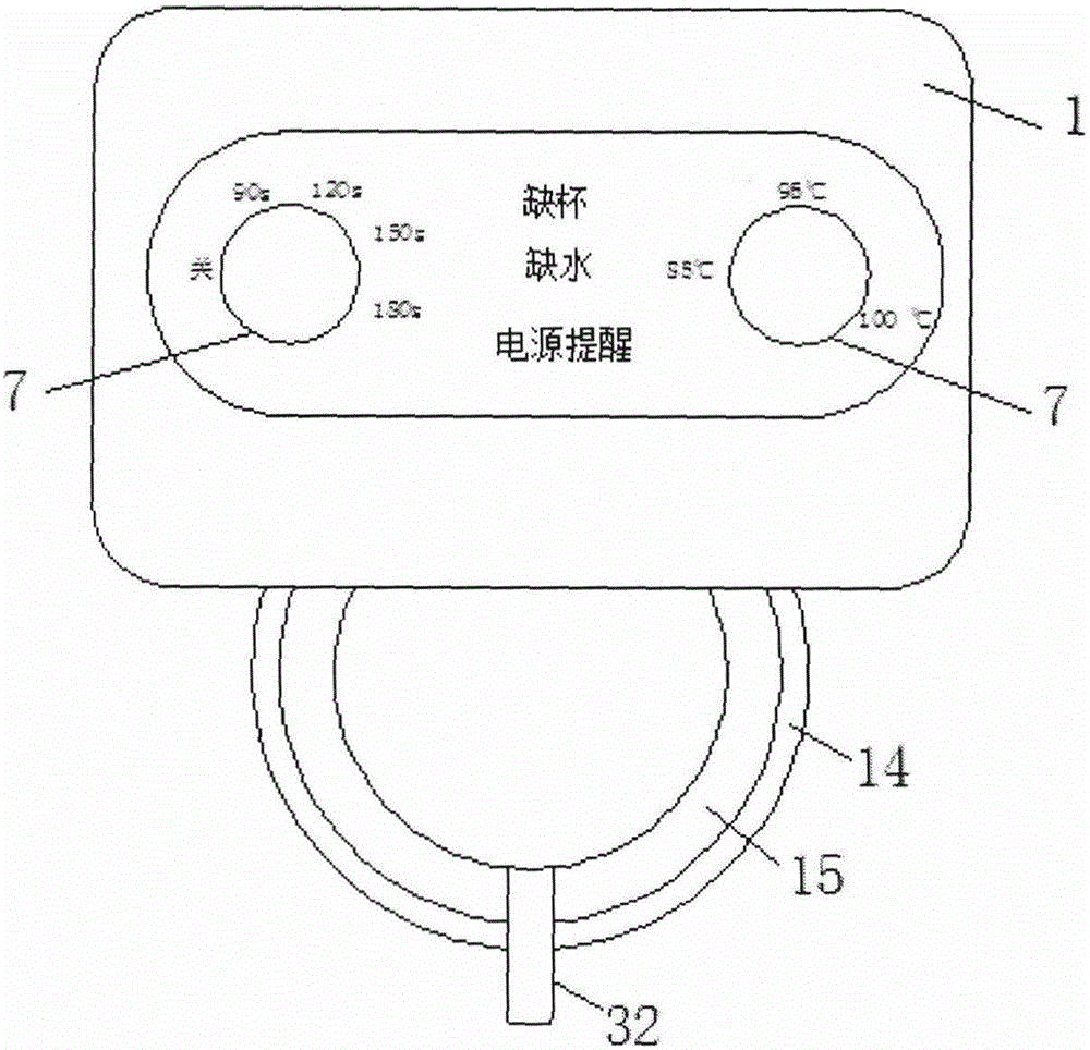 Tea brewing machine