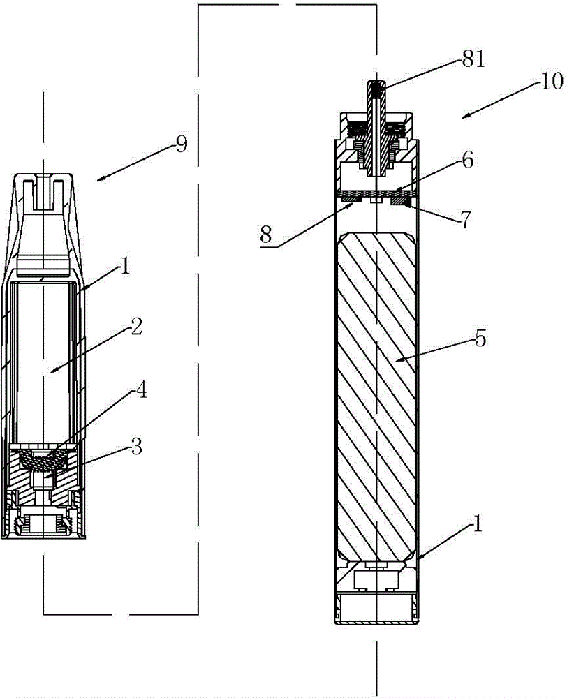 Temperature control dry heating prevention electronic cigarette and temperature control method thereof