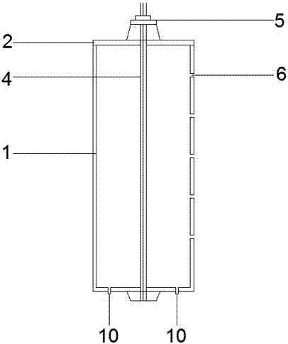 Self-balancing soil frost heaving test device and test method thereof