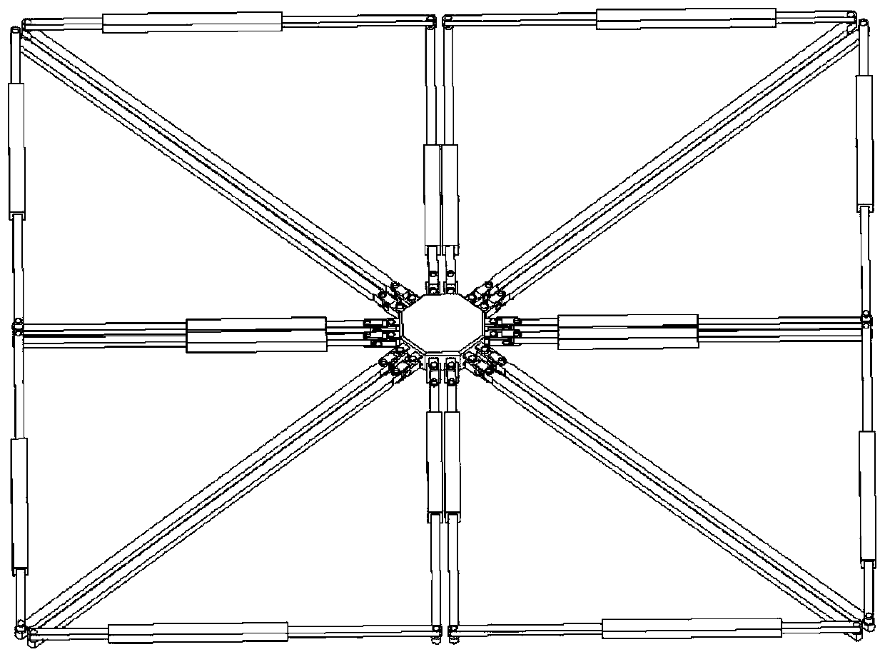 A Space Folding Mechanism Using Six-bar Mechanism as Expandable Unit