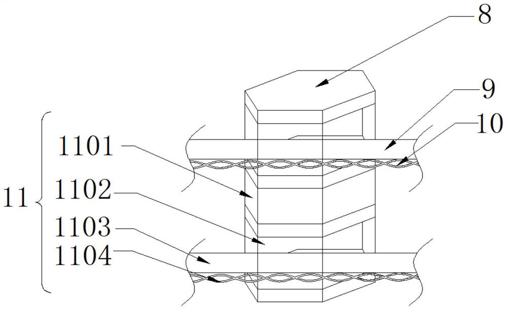 Anti-static and anti-explosion thermal insulation material for deep sea platform