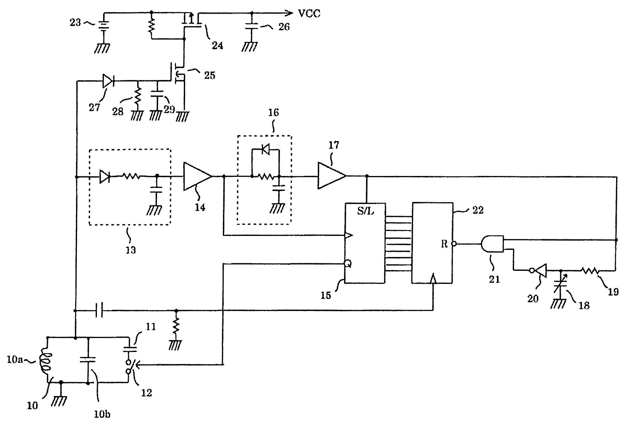 Position detecting apparatus and position pointer