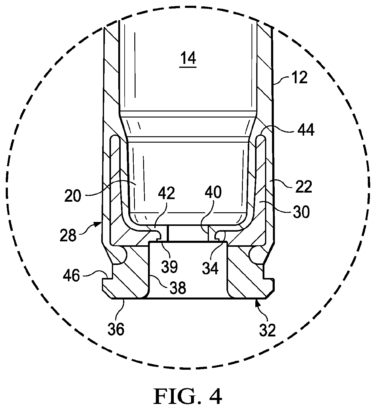 Polymer ammunition and cartridge having a convex primer insert