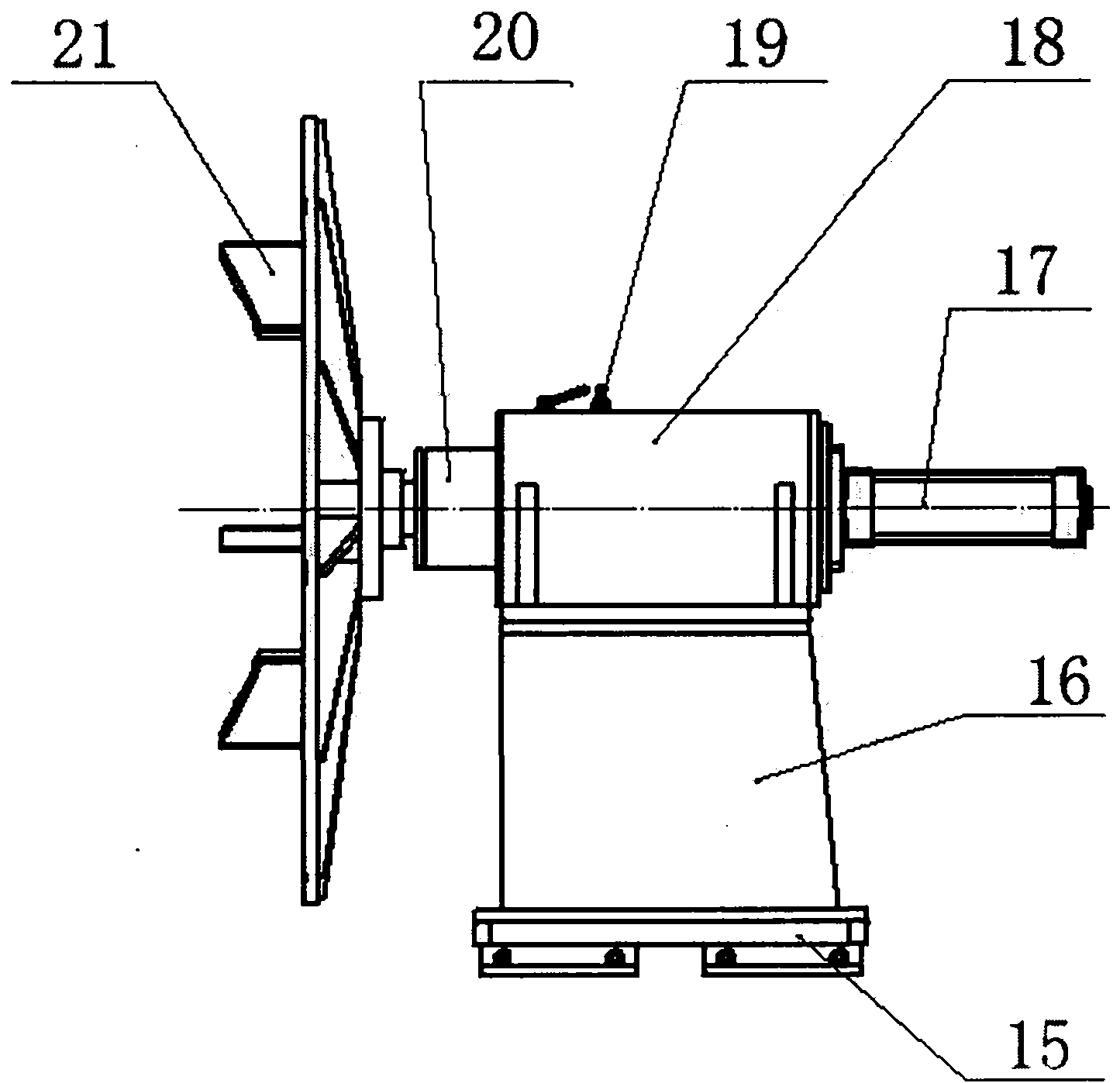 Speed-variable circular and longitudinal seam welder applied to multi-specification tank bodies