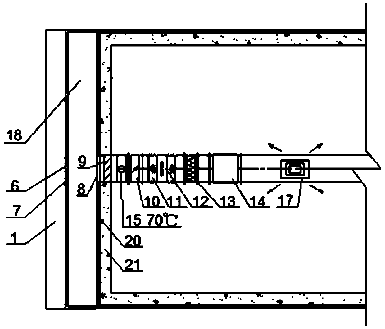 Porous permeable fresh air preheating solar wall