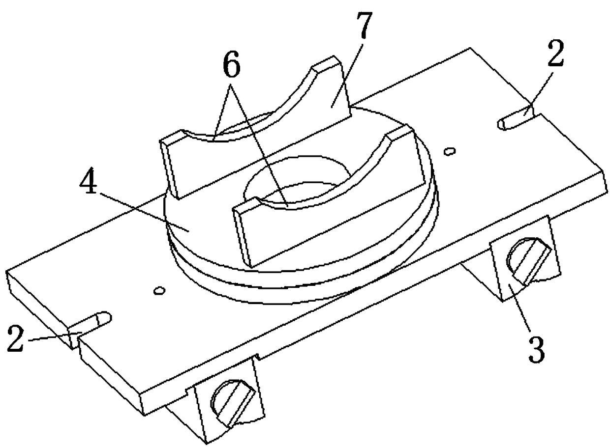 A jig for laser processing