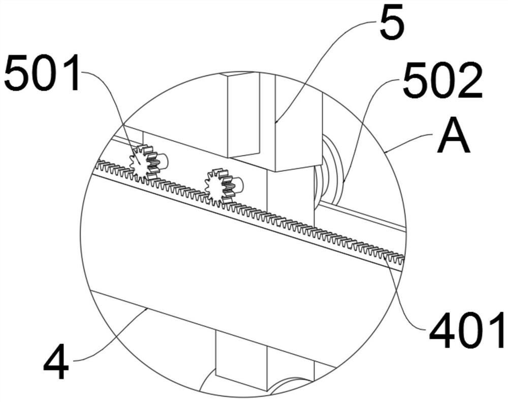 High-speed laser etching device for PET film