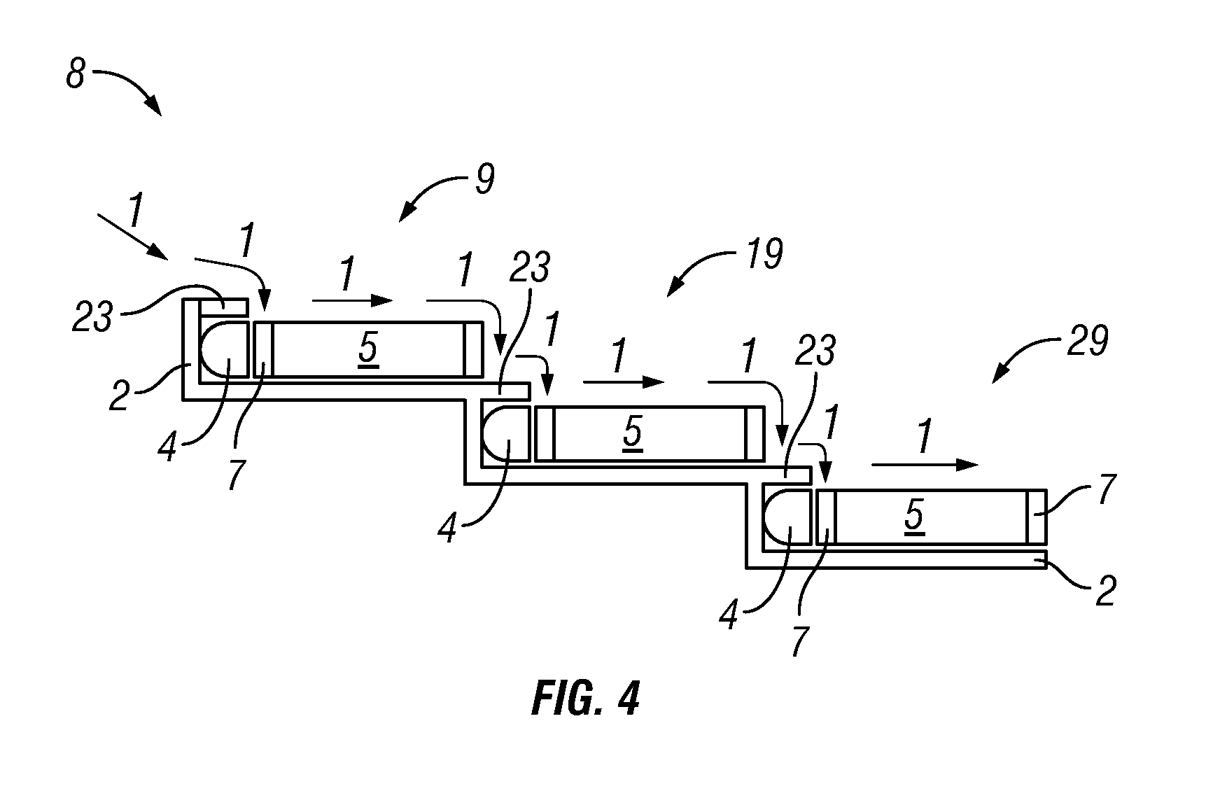 Shale shaker with stair-stepped arrangement of screens and methods of using same, and methods of retrofitting shale shakers