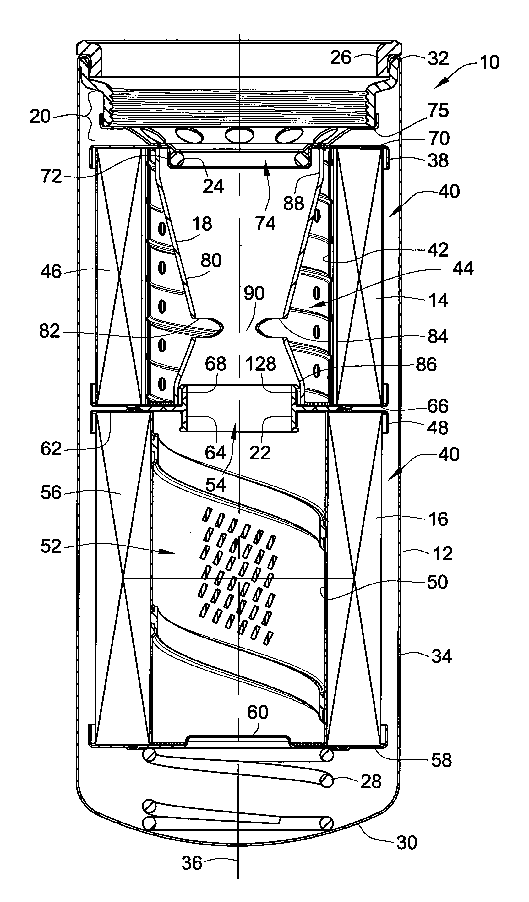 Fluid filtration apparatus and method