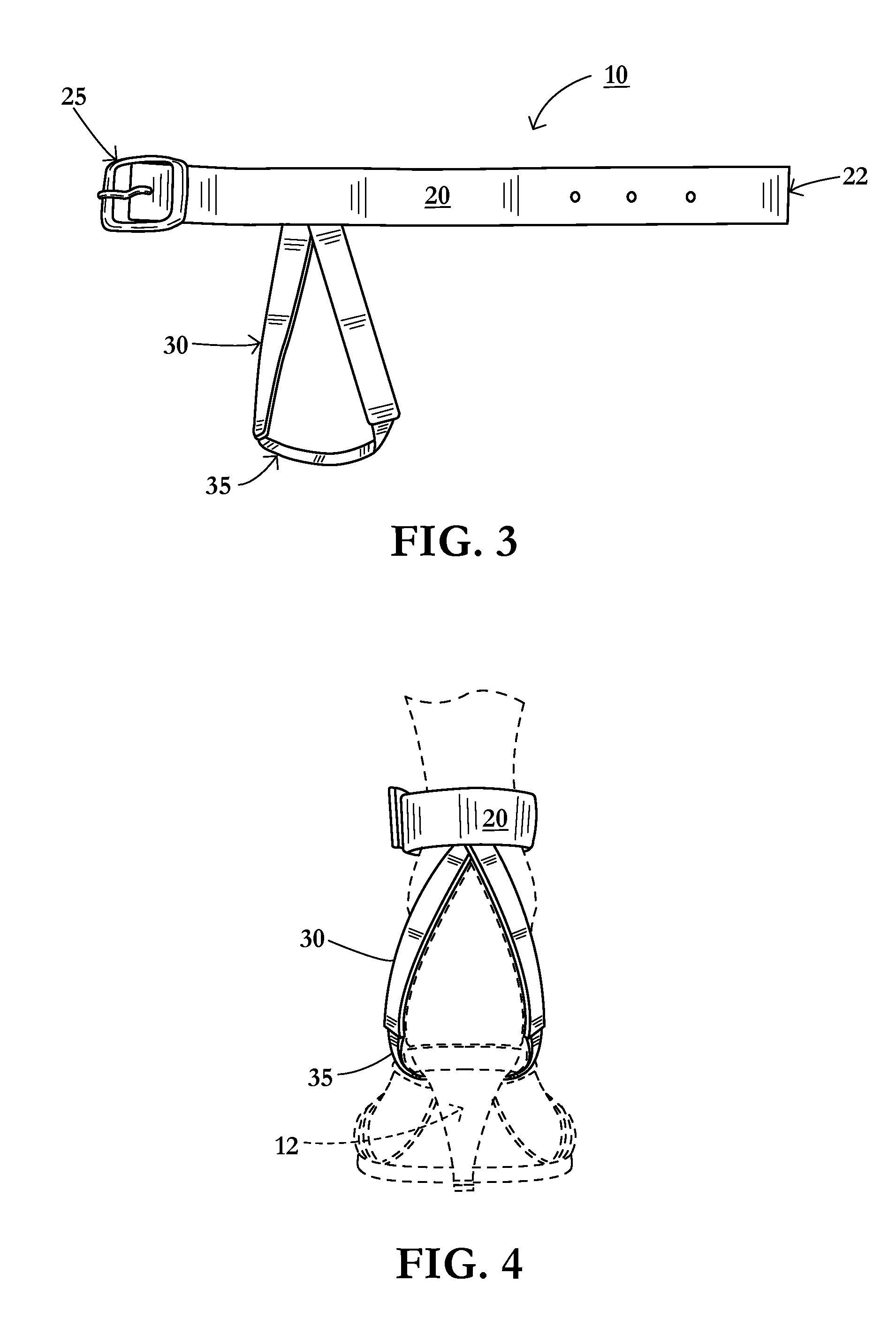 Removable ankle strap system for use with high heeled shoes